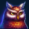 blue wizard slot owl symbol