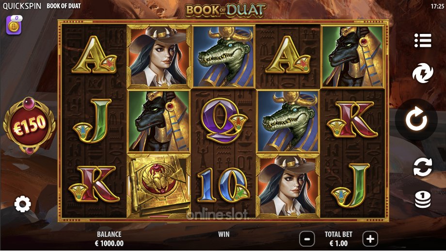 book of duat slot base game