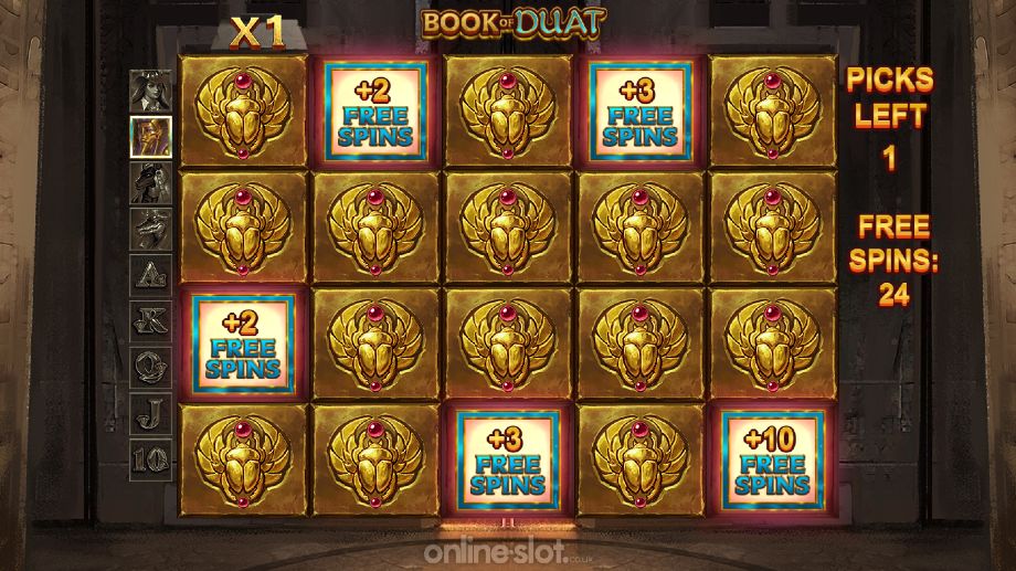 book of duat slot free spins bonus feature