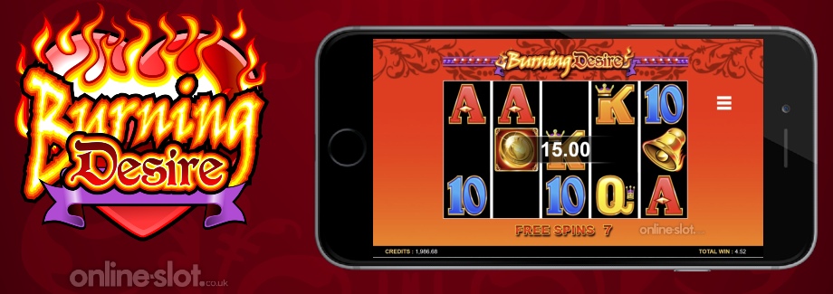 burning desire mobile slot