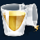 dead or alive slot shot glass symbol