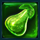 diamond fruits megaclusters slot pear symbol