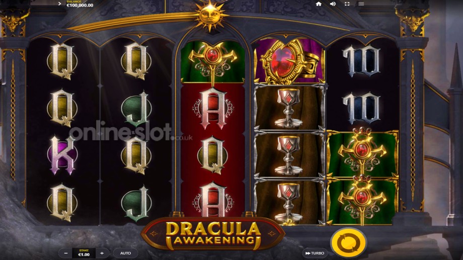 dracula awakening slot base game
