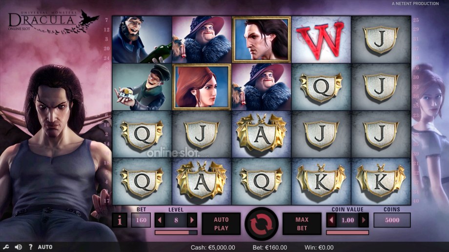 dracula slot base game
