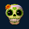esqueleto explosivo 2 slot green calavera symbol