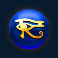 golden glyph slot eye of horus symbol
