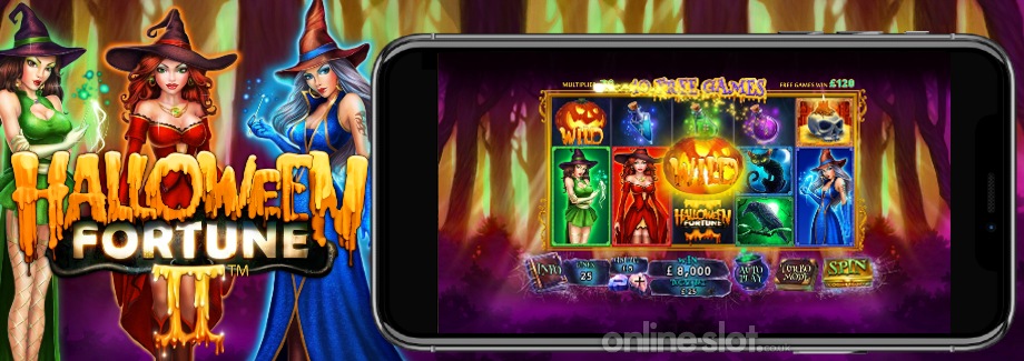 halloween fortune 2 mobile slot