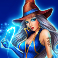halloween fortune 2 slot blue witch symbol