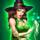 halloween fortune 2 slot green witch symbol