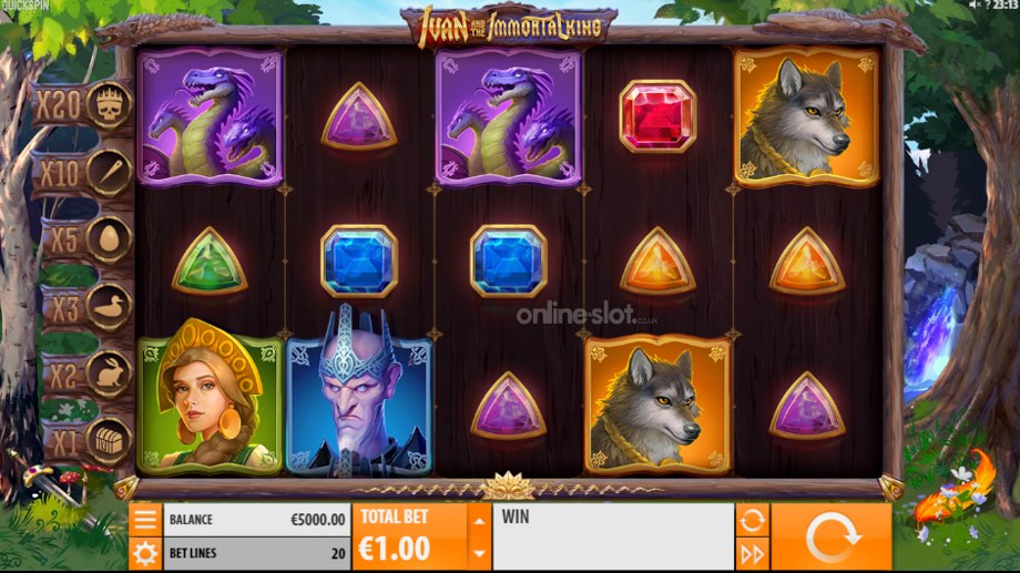 ivan and the immortal slot base game