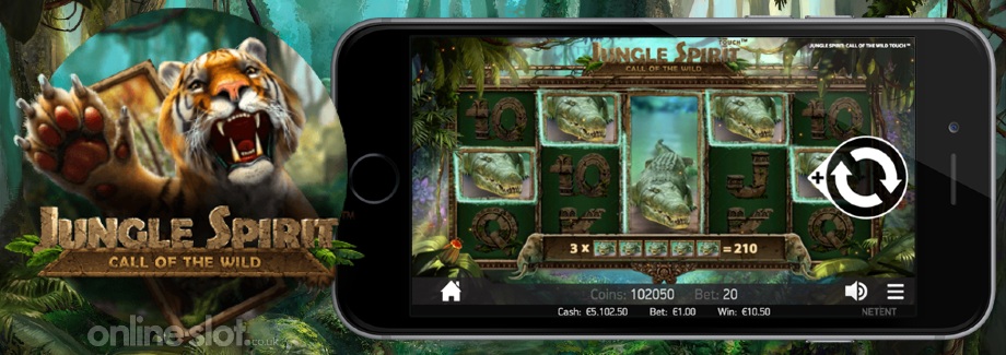 jungle spirit call of the wild mobile slot