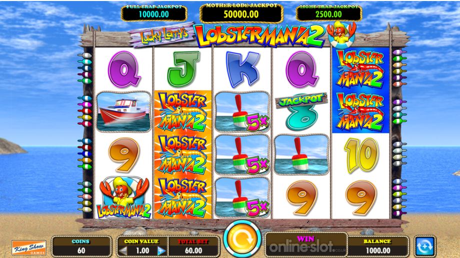 lucky larrys lobstermania 2 slot base game