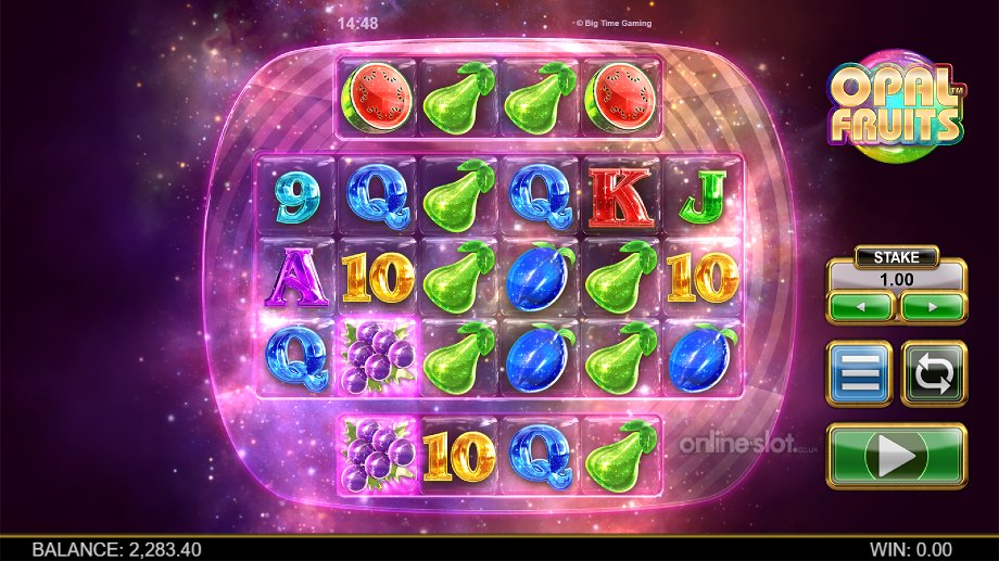 opal fruits slot base game