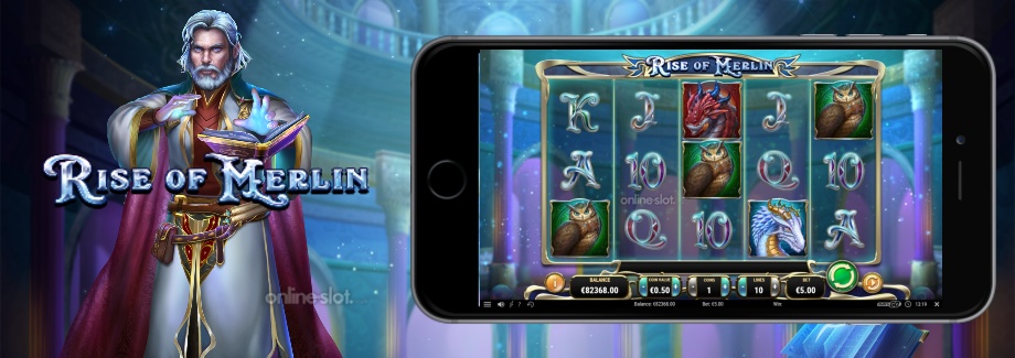rise of merlin mobile slot
