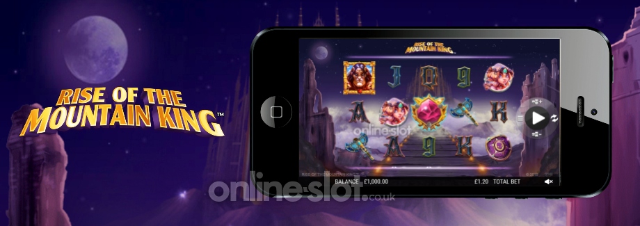 rise of the mountain king mobile slot