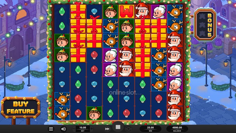 santas stack slot secret santa respin feature