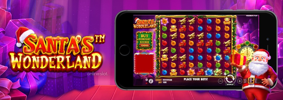 santas wonderland mobile slot