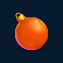 santas wonderland slot orange bauble symbol