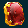 skeleton key slot red gemstone symbol