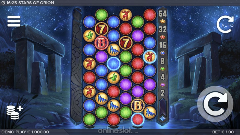 stars of orion slot base game