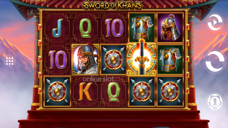 sword of the khans slot base game