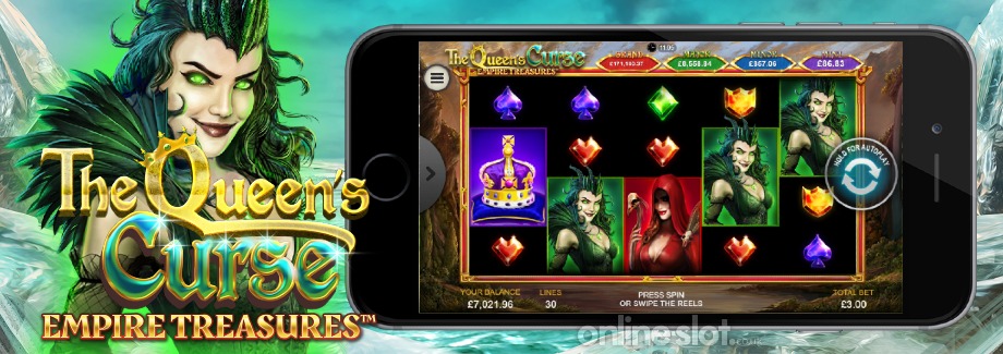 the queens curse empire treasures mobile slot