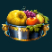 age of the gods wheels of olympus slot fruit bowl symbol