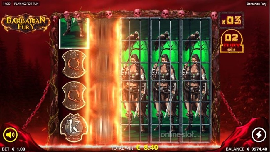 barbarian fury slot fury spins feature