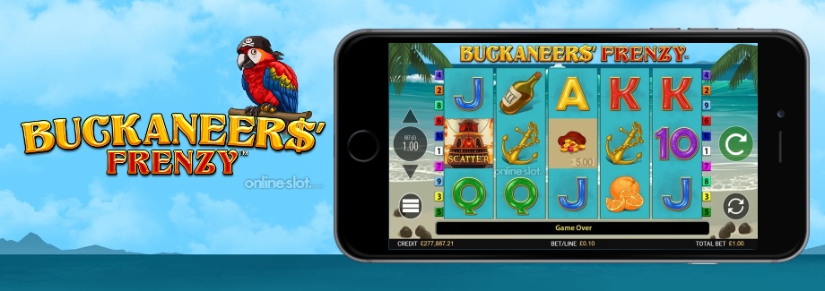 buckaneers frenzy mobile slot