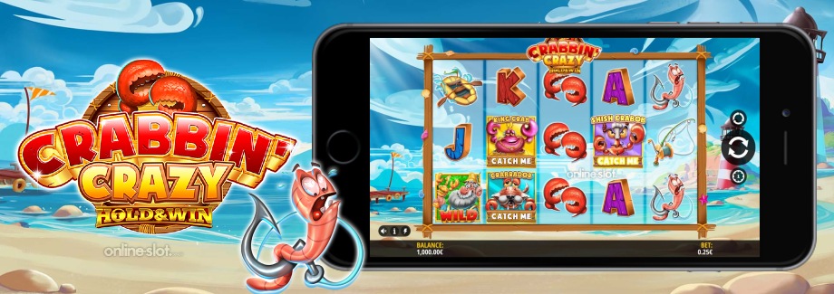 crabbin crazy mobile slot