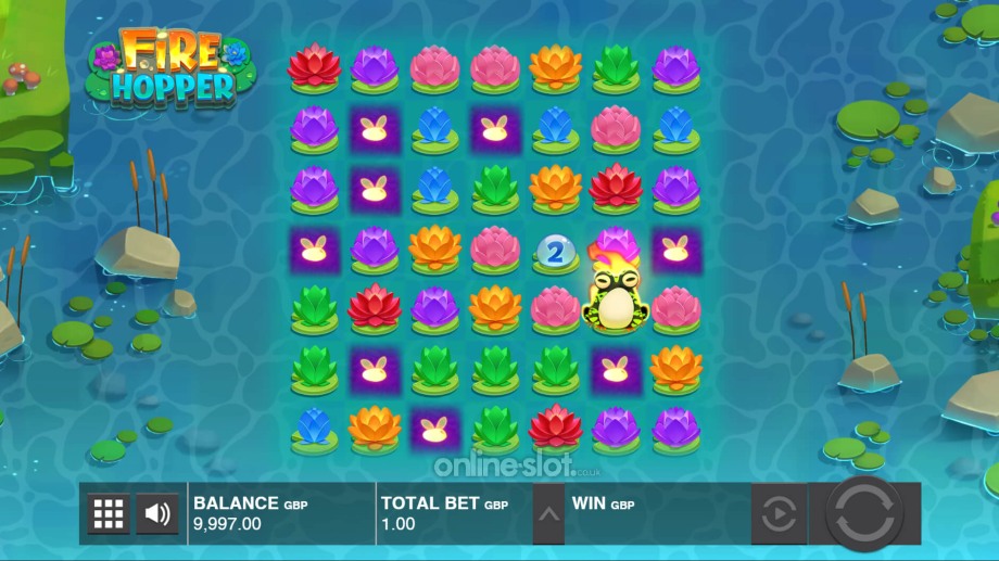 fire hopper slot base game