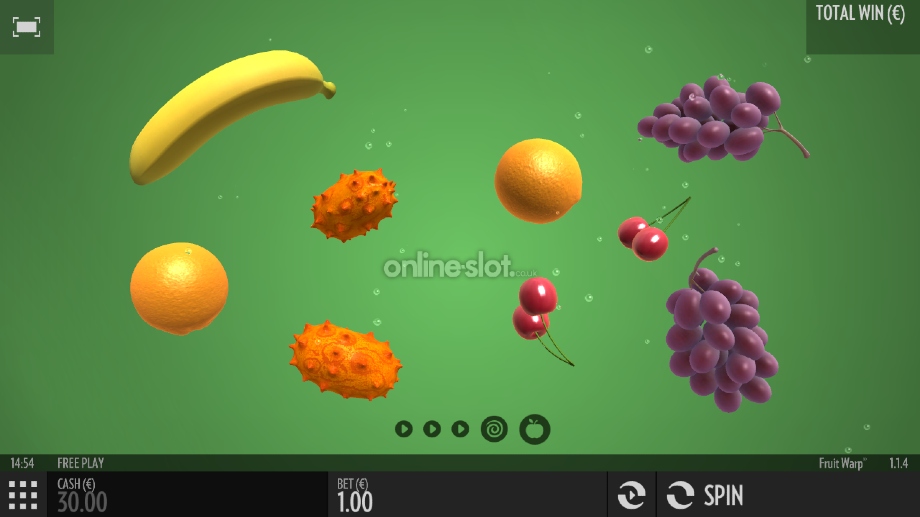 fruit warp slot base game