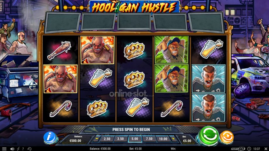 hooligan hustle slot base game