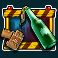 hooligan hustle slot molotov cocktail symbol