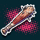 hooligan hustle slot spiked baseball bat symbol