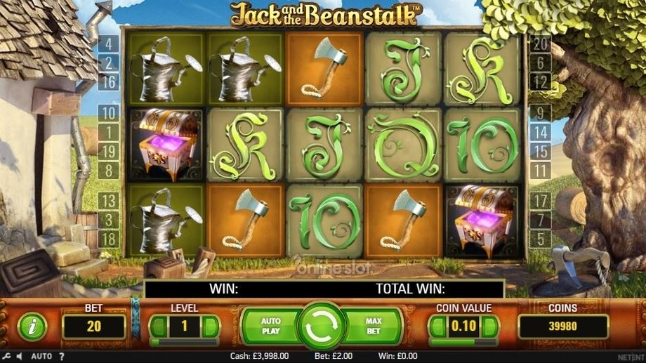 jack and the beanstalk slot base game