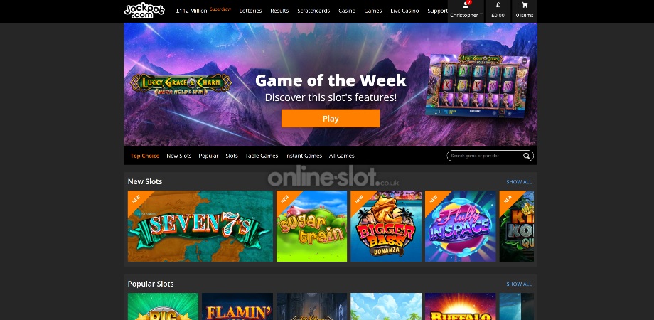 jackpot casino site