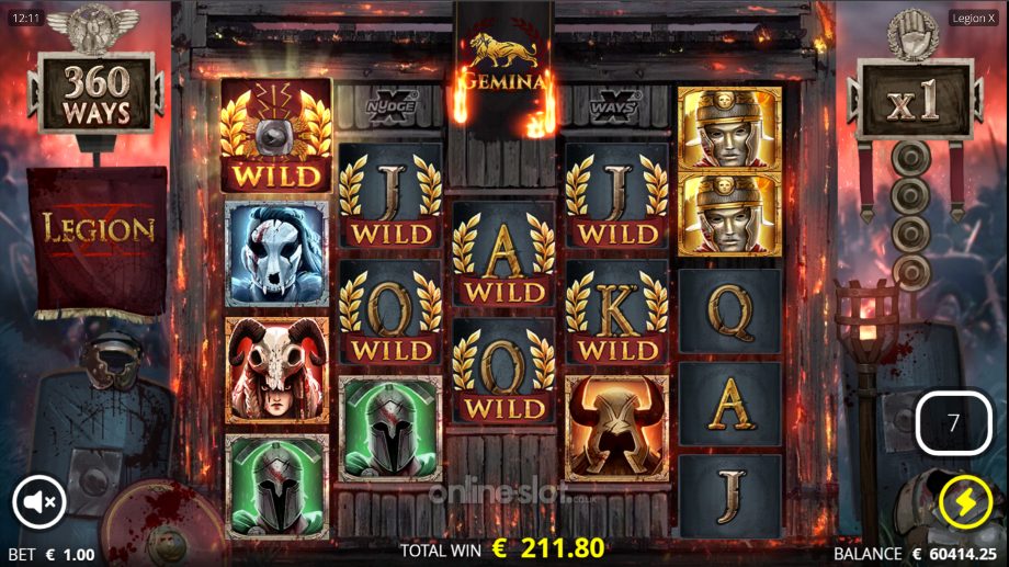 legion x slot legion x gemina spins feature