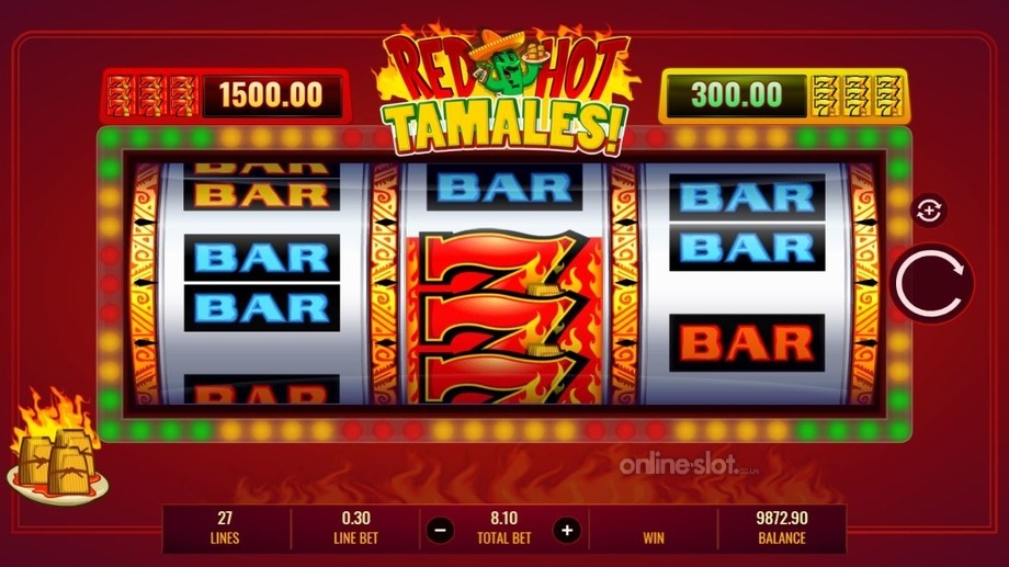 red hot tamales slot base game