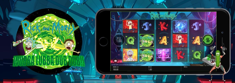rick and morty wubba lubba dub dub mobile slot