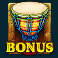 savannah drums slot drum bonus scatter symbol