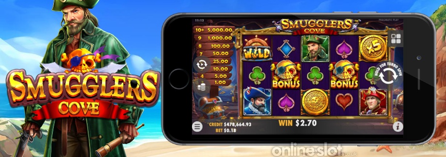 smugglers cove mobile slot