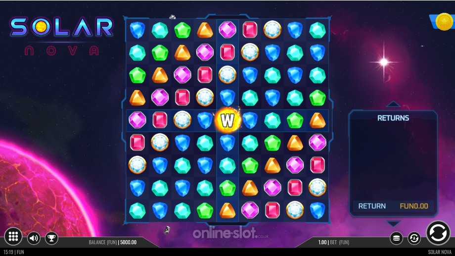 solar nova slot base game