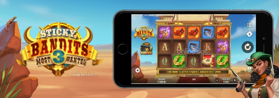 stick bandits 3 most wanted mobile slot