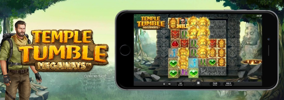 temple tumble megaways mobile slot