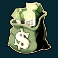 tombstone slot money bag symbol