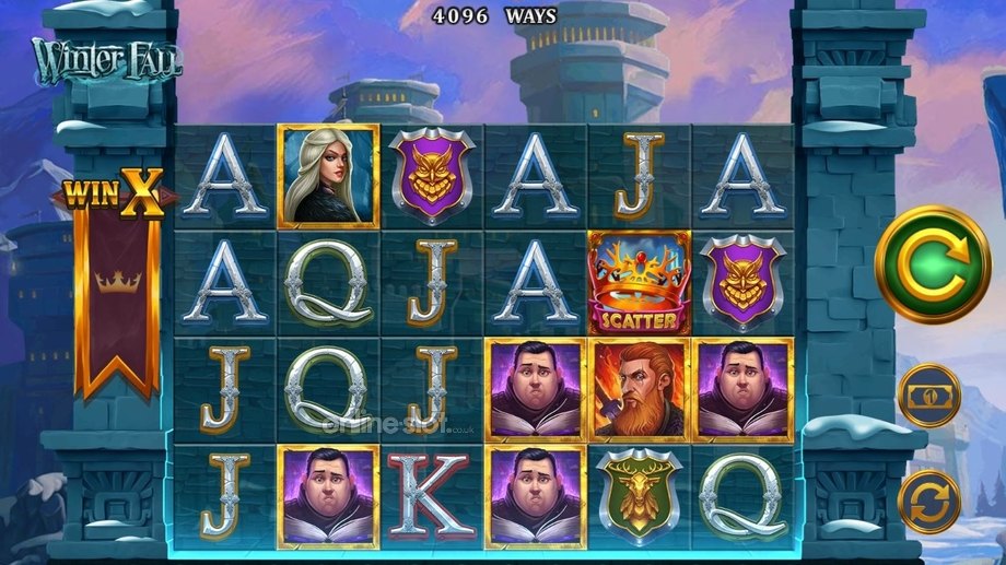 winter fall slot base game