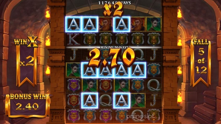 winter fall slot winter falls feature