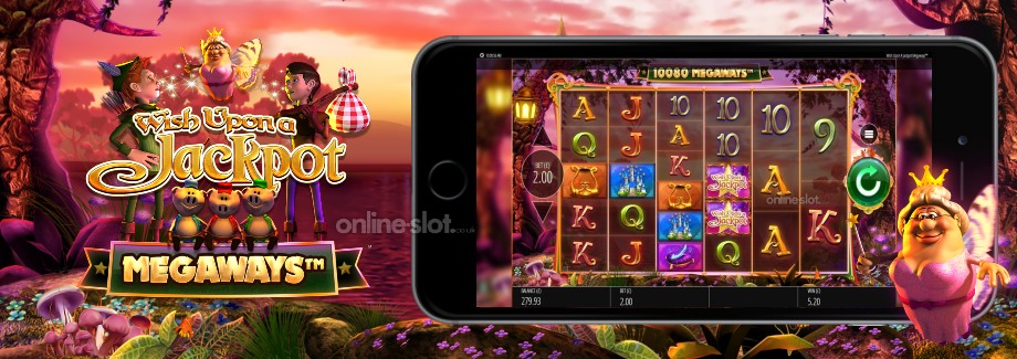 wish upon a jackpot megaways mobile slot