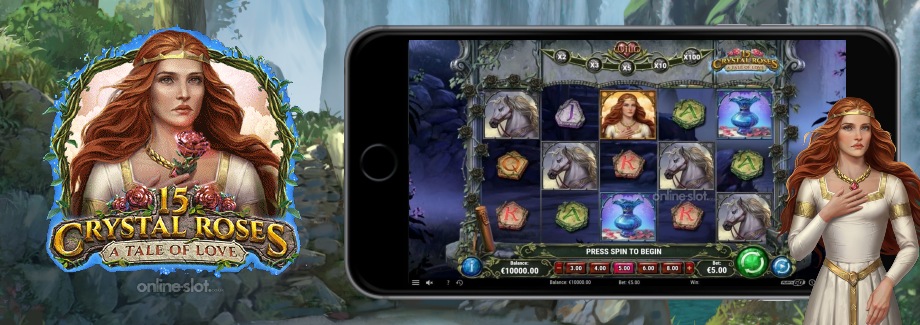 15 crystal roses a tale of love mobile slot